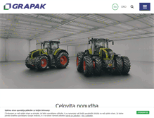 Tablet Screenshot of grapak.com